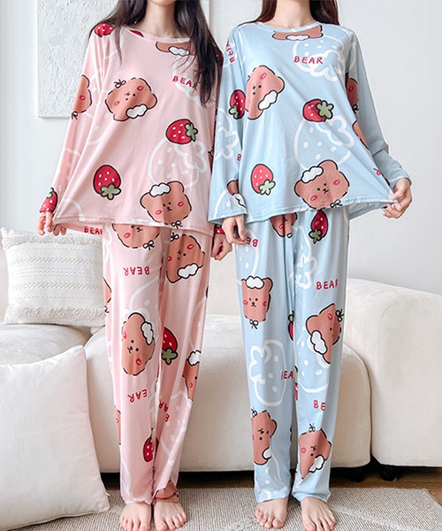 포근한밤 홈웨어 옐로우사과_FREE(55~77)